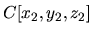 $C[x_2,y_2,z_2]$