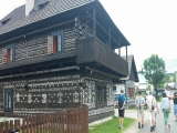 Pekne zrekonštruovaná drevenica.