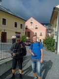 Chlapské 3/8 dnešnej expedície pred multifunkčnou budovou ERB.