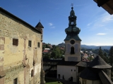 Vnútorný hrad a zvonicová veža.
