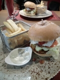 40 minútový burger.